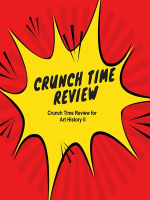 cover image of Crunch Time Review for Art History II